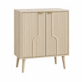 Sideboard aus Eichenholz Hell 100x80x40cm
