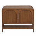 Braunes Sideboard aus Eichenholz 90x40x80 cm