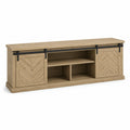 MDF TV-Schrank mit Eichenfurnier 180cm