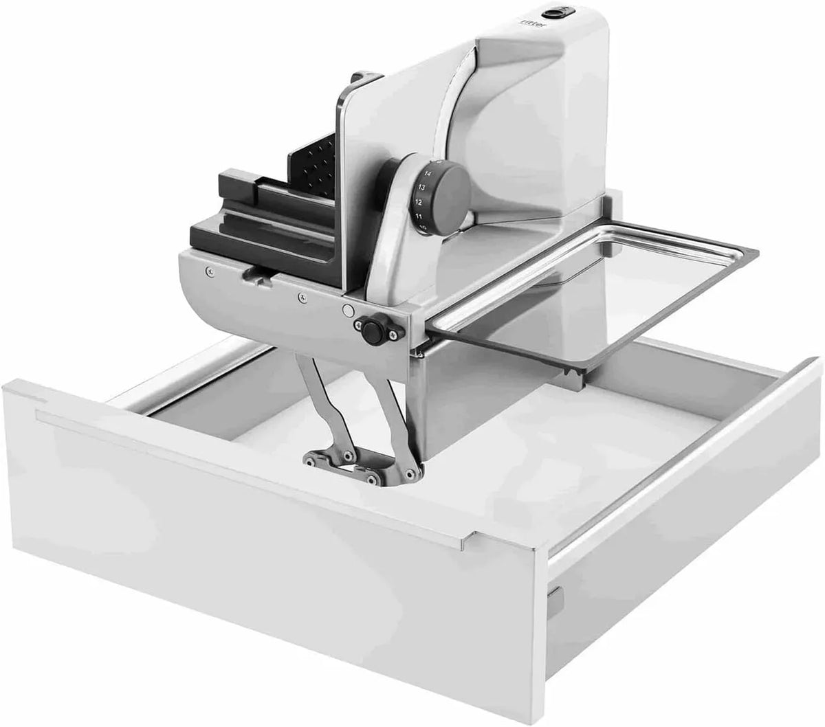 AES 62 Metall-Einbau-Allesschneider, Schneidemaschine für Lebensmittel