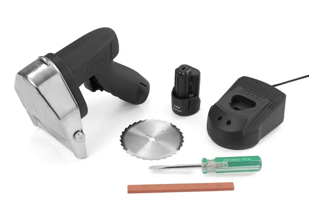 80-mm-Klinge Kebabschneider, Dönermesser, Dönermesser und Gyrosschneider, 80 W, 230 V, 115 mm, Edelstahl, HENDI