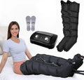 30-240mmHg Lymphdrainage Gerät, Beinmassagegerät, gewerblich, Schwarz, für Beine und Bauch