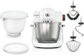 Bosch Serie 6 MUMS6EW18 Geschirrspüler, 5,5 L, Spülmaschine, Edelstahl, Weiß, 7 Stufen, 2 Schüsseln 5,5 l
