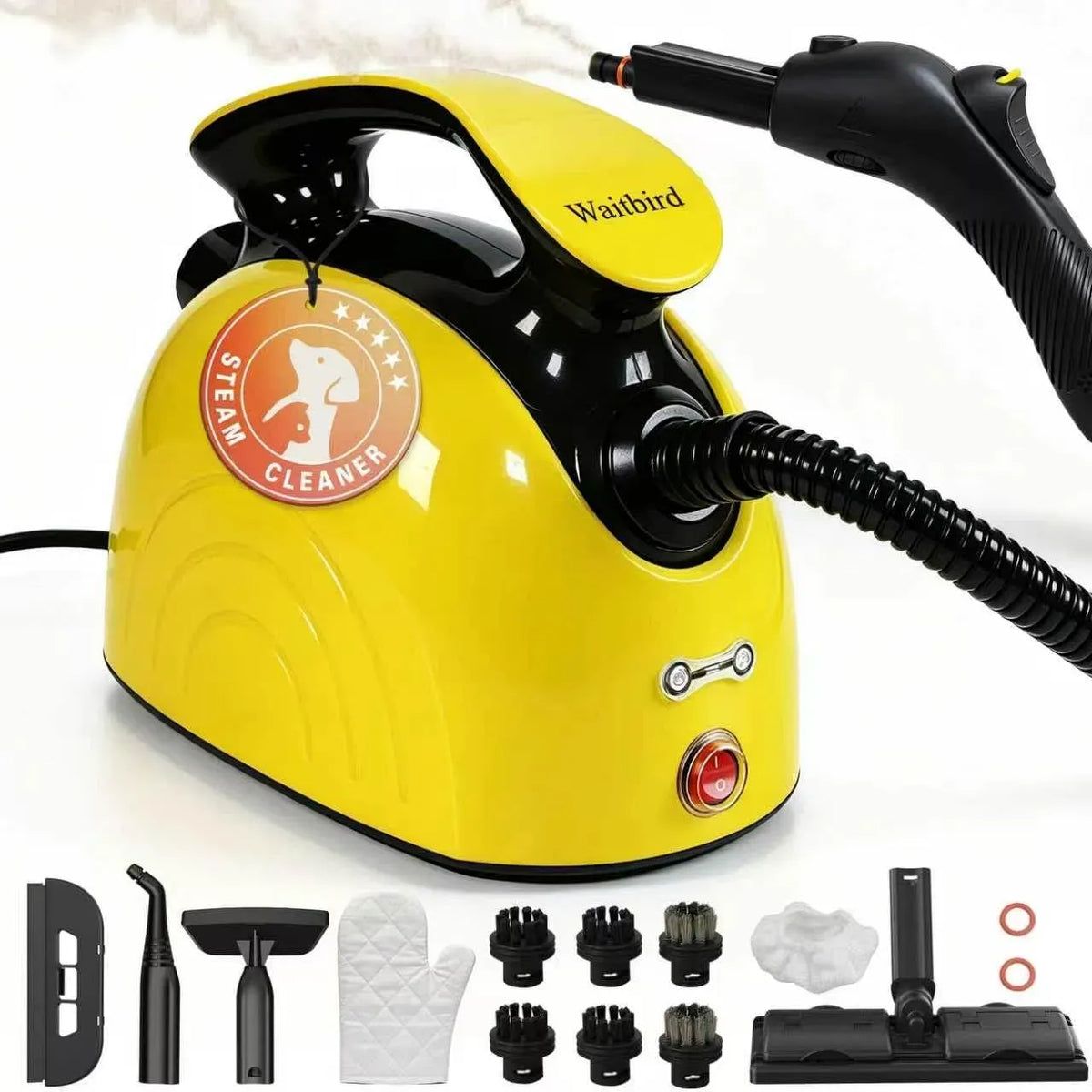 Dampfreiniger, 1500 W, 120 °C Heißdampf, 4,5 Bar
