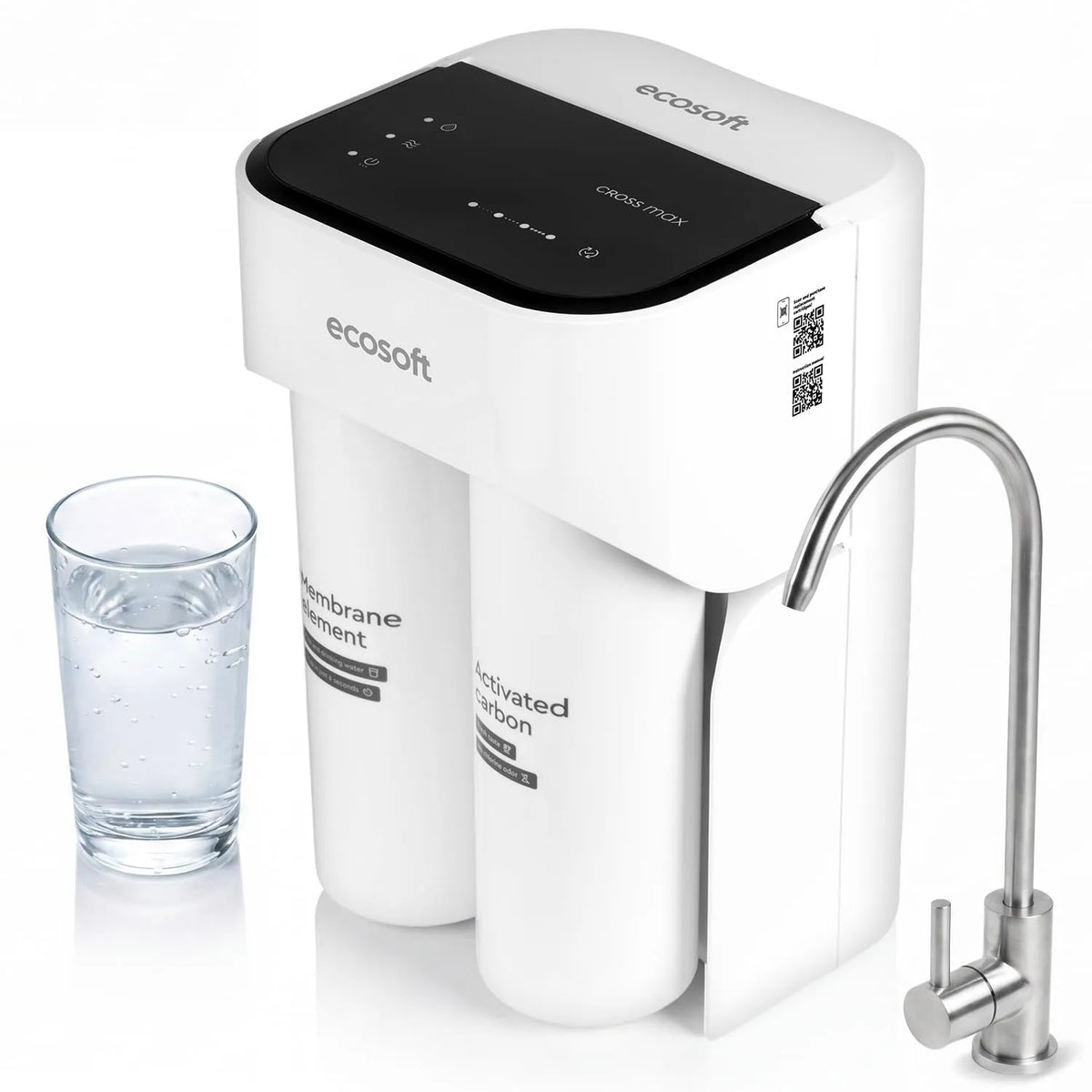 4-stufige Untertisch-RO-Wasserfilter, Umkehrosmoseanlage, Trinkwasserfiltersystem, 2 L