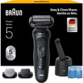 Braun Series 5 52-N7650cc Rasierer, Akku, IP65, kabellos, Schwarz