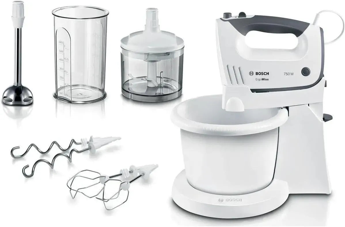 Bosch Mfq37490 Mixer Handmixer 750 W Grau, Wei