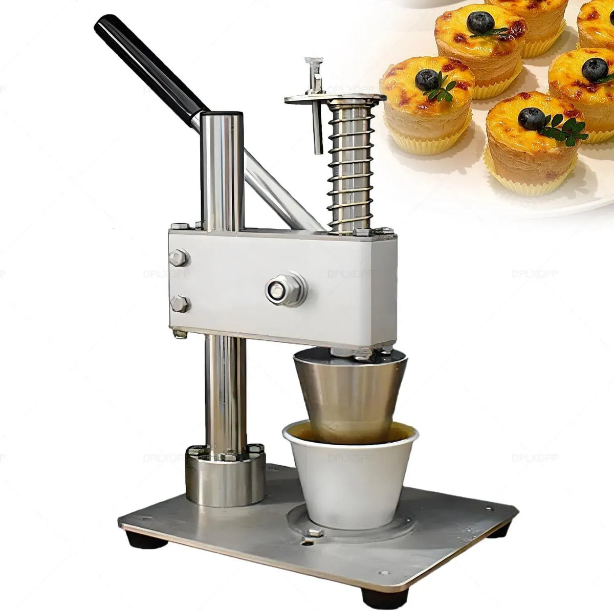 Eierkuchenpresse Maschine, Tarte-Shell-Maker, Gebäck, gewerblich, Antihaftbeschichtung, für einheitliche Gebäckböden