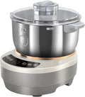 5L/7L Teigknetmaschine, Teigmaschine, 7 L, 25 bis 38 °C, 5 L, Antihaftbeschichtung, Edelstahl