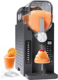 AD03 Slush Maschine, Slush-Eisbereiter, 2 L, Grau, für Zuhause, INITIO
