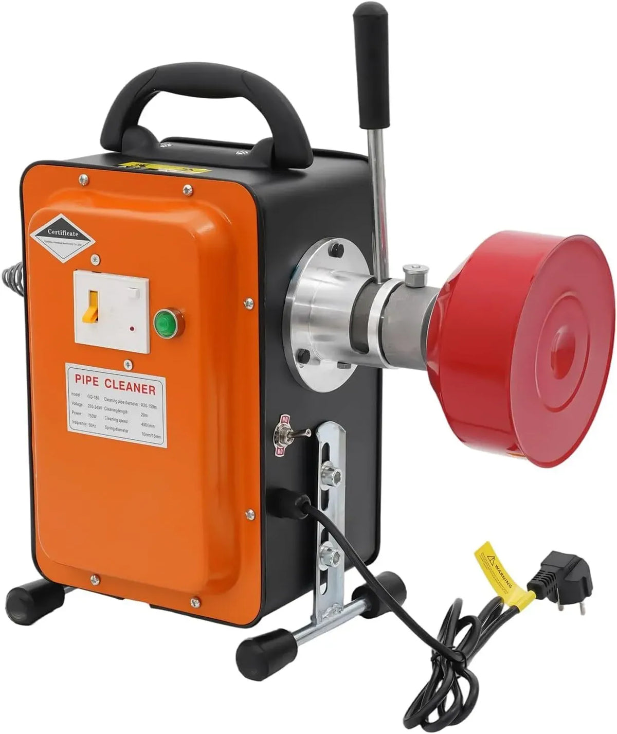 20 m 750W für Abfluss & Kanalreinigung, 750 W, Rohrreinigungsmaschine