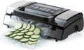 DO331L Vakuumiergerät, Vakuumierer, Vakuumierer für Lebensmittel, 130 W, Schwarz, für Sous-Vide, DOMO