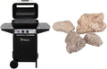 508C Gasgrill, Grill mit Gasbetrieb, 50 x 31 cm, 5,4 kW, Camping, Schwarz, tepro